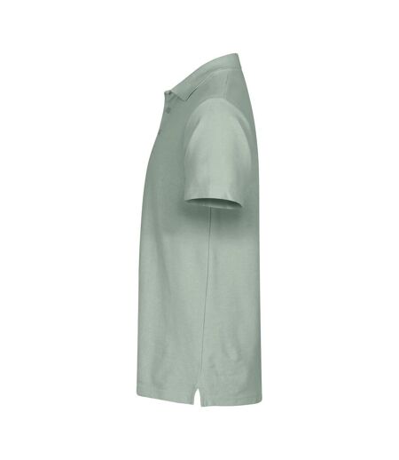 Polo Basic Homme Vert Sauge Clique