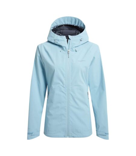 Veste imperméable bronte femme bleu ciel Craghoppers