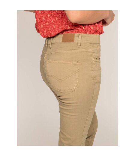 Pantacourt slim en coton stretch XETRA