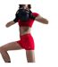 Short Pro Femme Rouge Vif Nike-4