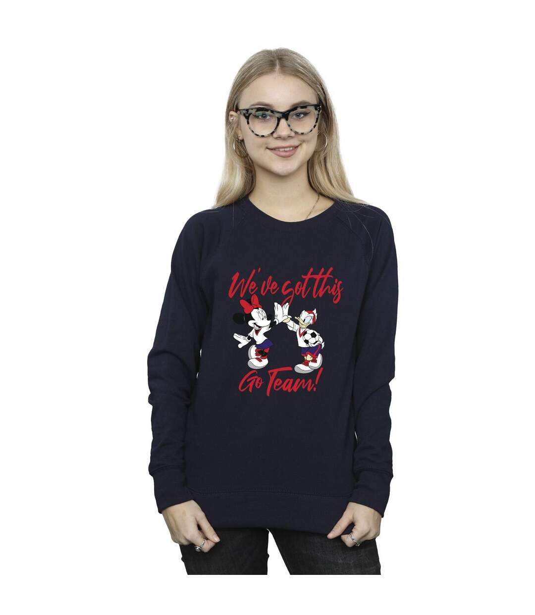Disney Sweatshirt Minnie Daisy We've Got This - Femmes/Dames (Bleu marine) - UTBI28819-2