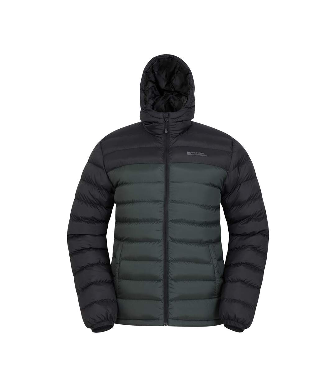 Doudoune matelassée seasons homme vert Mountain Warehouse-1