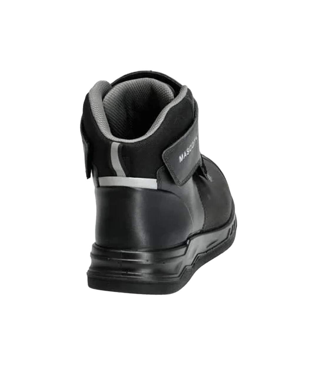 Mens Footwear Industry Asphalt Safety Boots Black Mascot-2