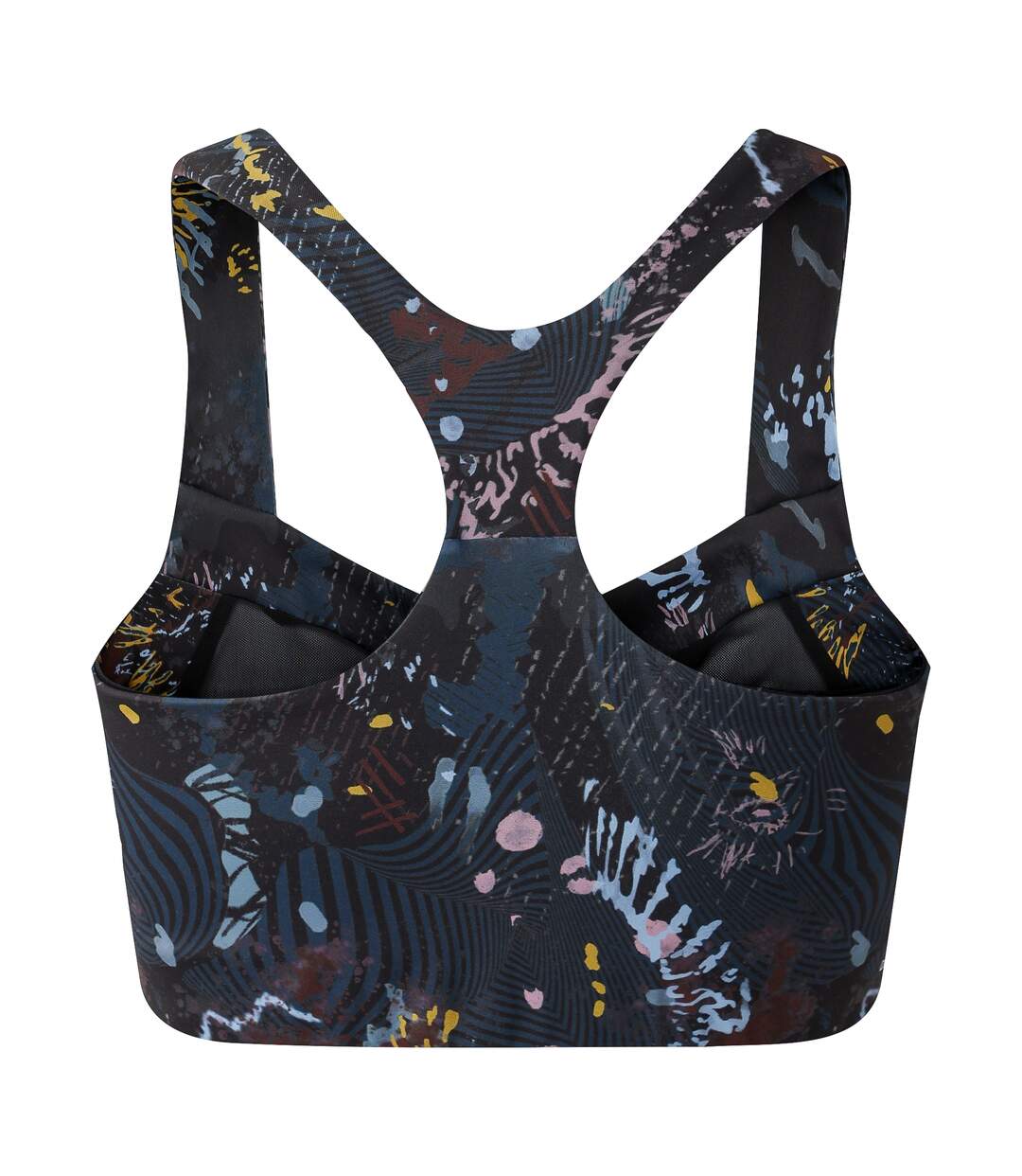 Womens/ladies Swift Iii Sports Bra Black Print Dare 2B-3