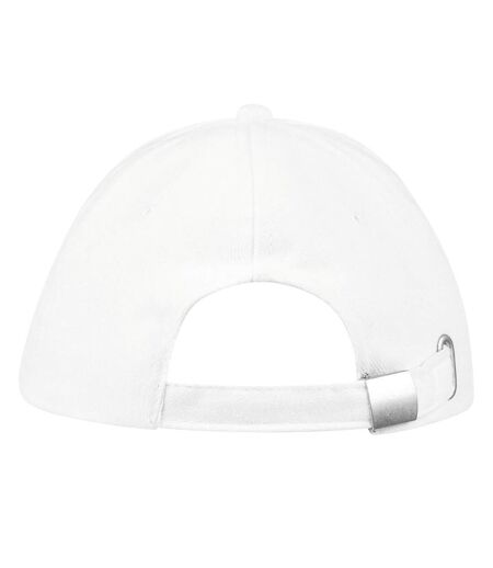 Casquette de baseball buffalo unisexe blanc SOLS