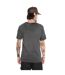 T-shirt homme regular col V en slub avec print devant Wolf Vondutch-3