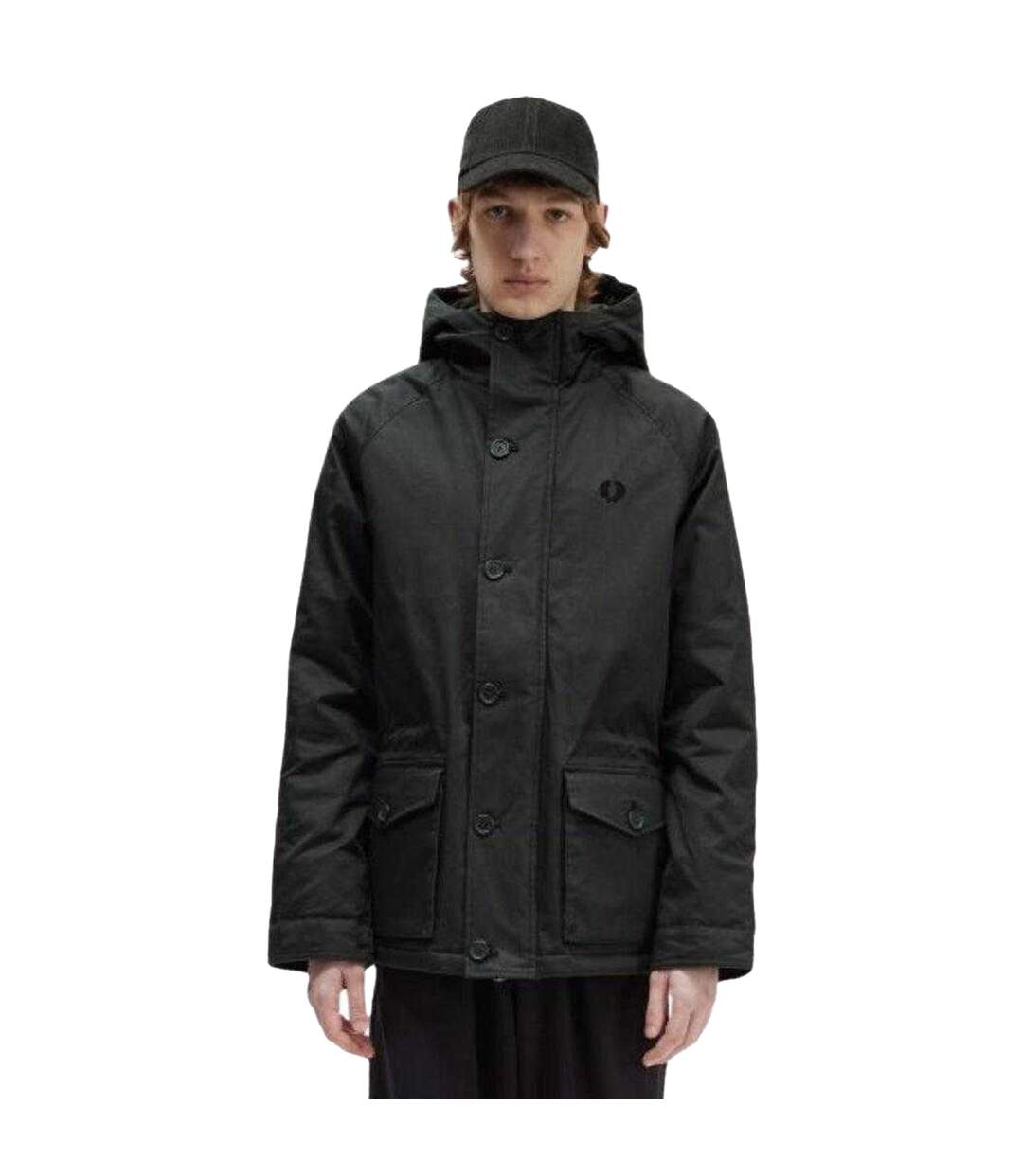 Parka Snorkel Homme Vert Fred Perry-1