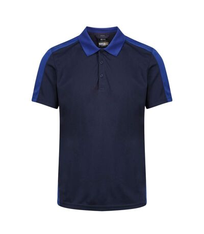 Regatta - Polo de sport CONTRAST - Homme (Bleu marine / bleu clair) - UTPC3304