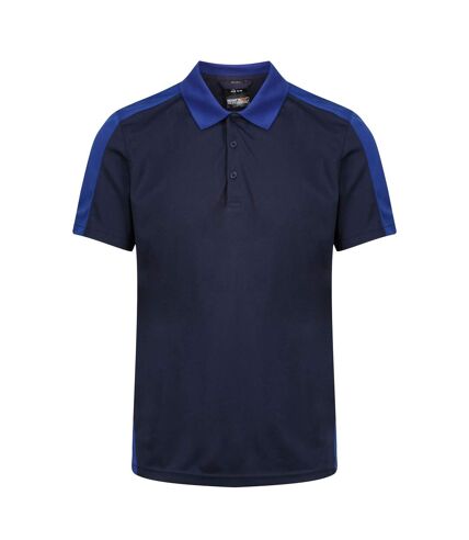 Regatta - Polo de sport CONTRAST - Homme (Bleu marine / bleu clair) - UTPC3304