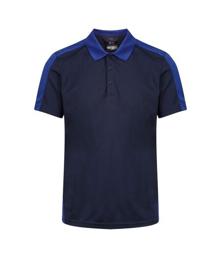 Regatta - Polo de sport CONTRAST - Homme (Bleu marine / bleu clair) - UTPC3304