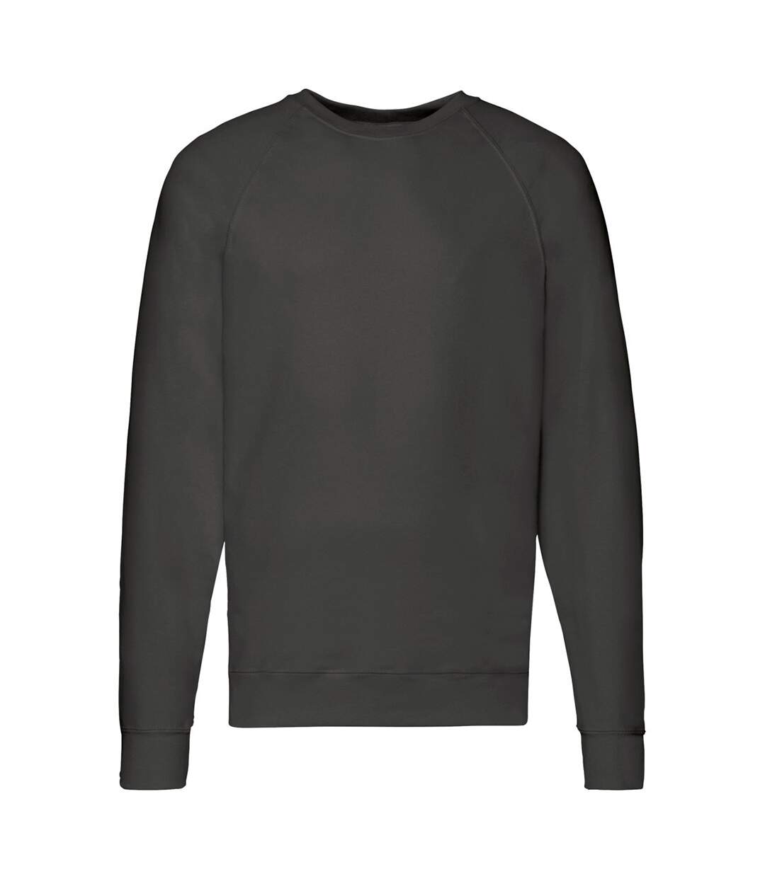 Fruit Of The Loom Mens Lightweight Raglan Sweatshirt (240 GSM) (Light Graphite) - UTBC2653-2