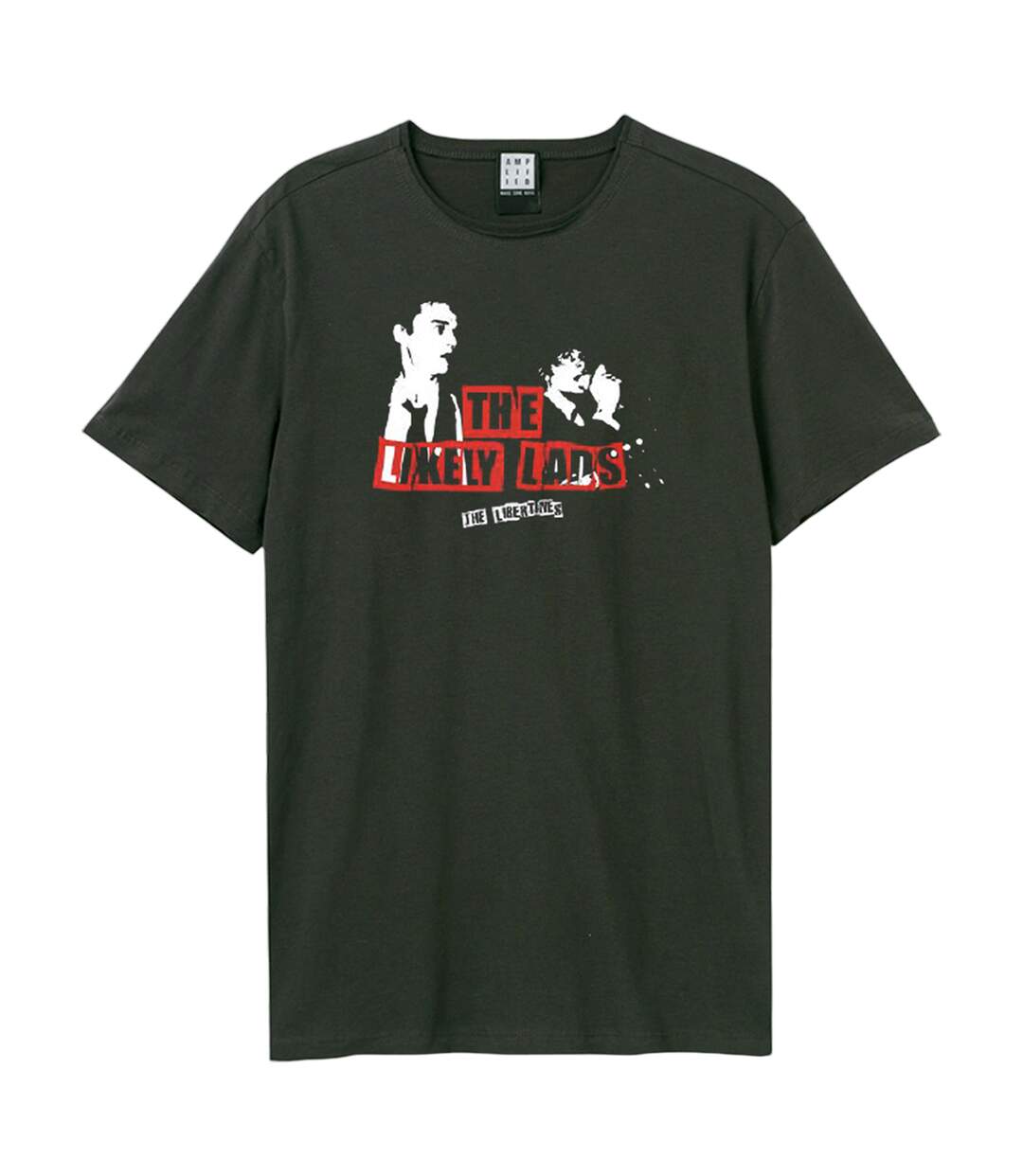 T-shirt Pete And Carl Adulte Charbon Amplified-1