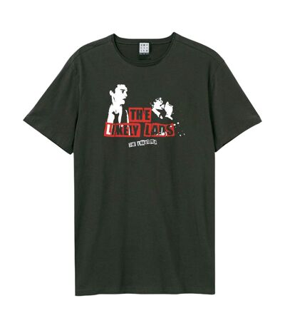 T-shirt Pete And Carl Adulte Charbon Amplified