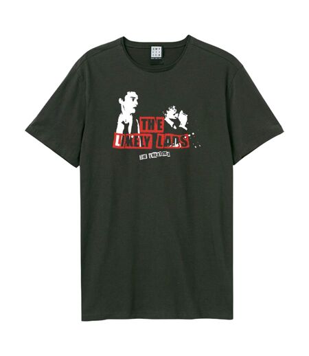 T-shirt Pete And Carl Adulte Charbon Amplified