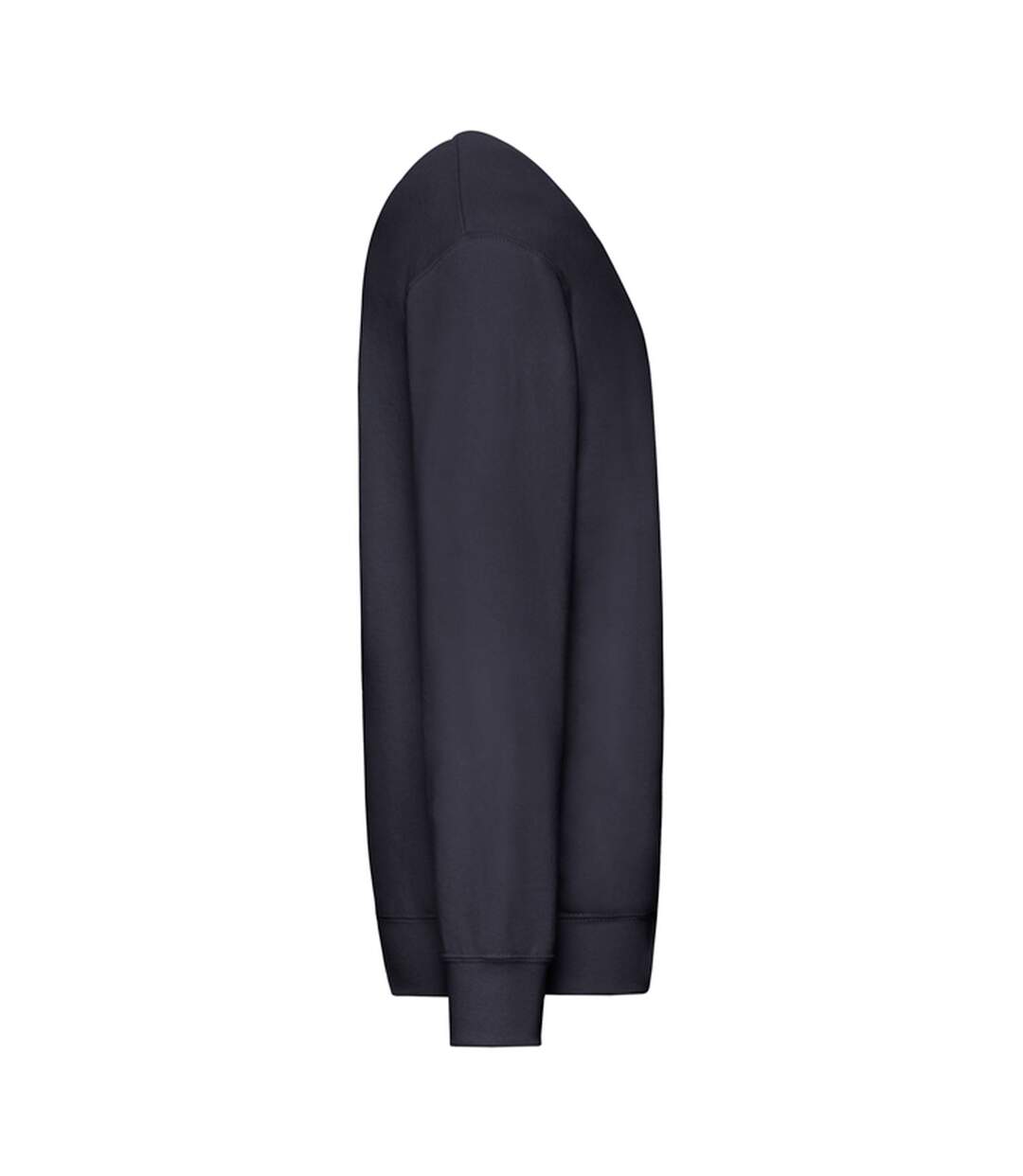 Sweat Manches Cousues Adulte Bleu Marine Sombre Fruit Of The Loom-3