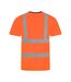 PRORTX T-shirt Hi-Vis pour hommes (Orange/Marine) - UTRW9207-2