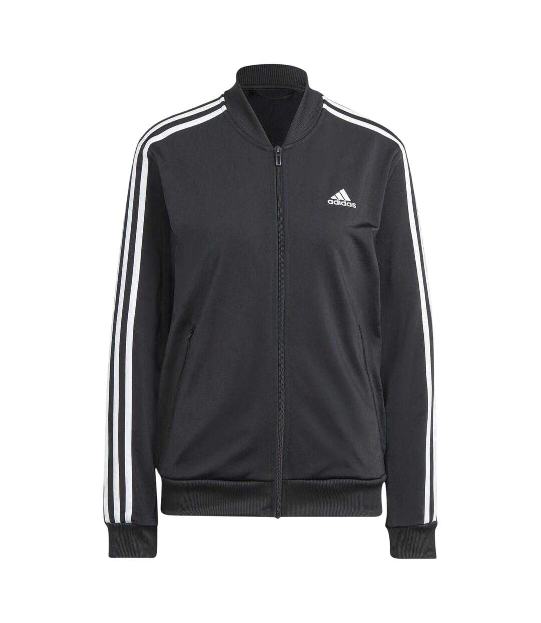 Ensemble Ensemble De Survêtement Back Basics Femme Noir Blanc Adidas-4