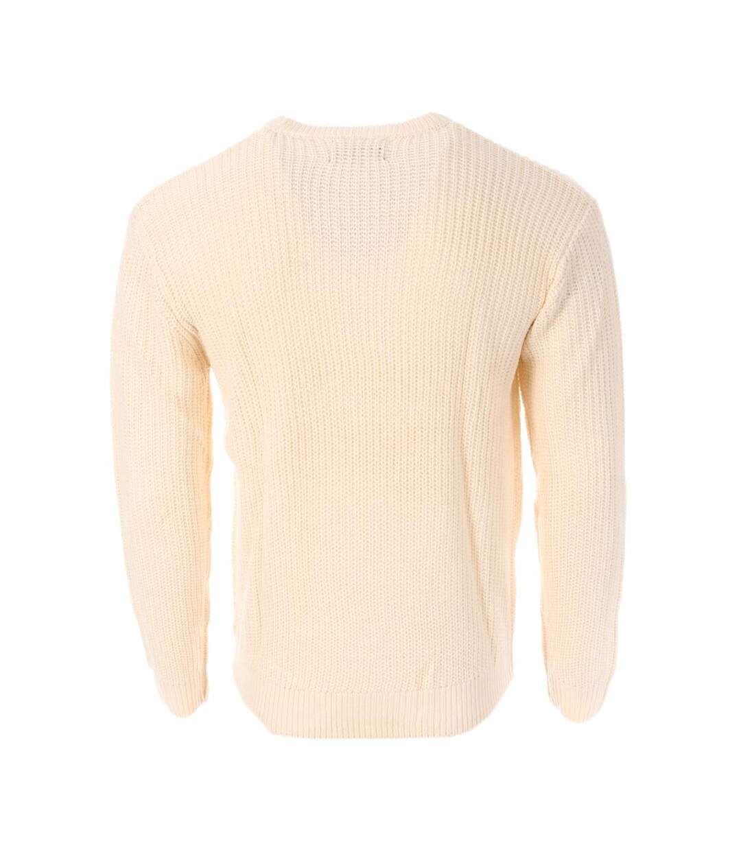 Pull écru homme paname brothers 1011-2