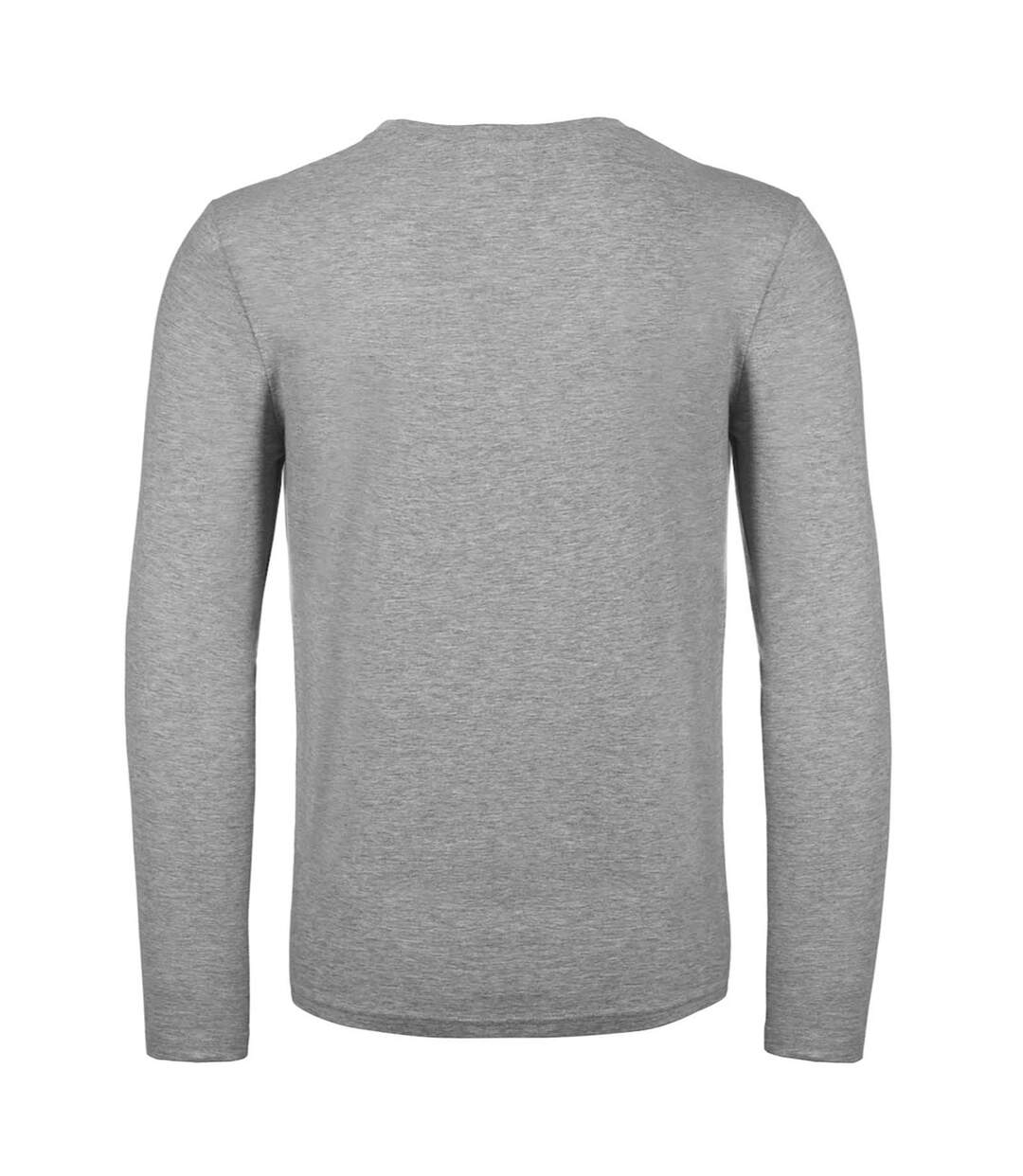 B&C Mens E150 Long Sleeve T-Shirt (Sport Gray) - UTRW6527