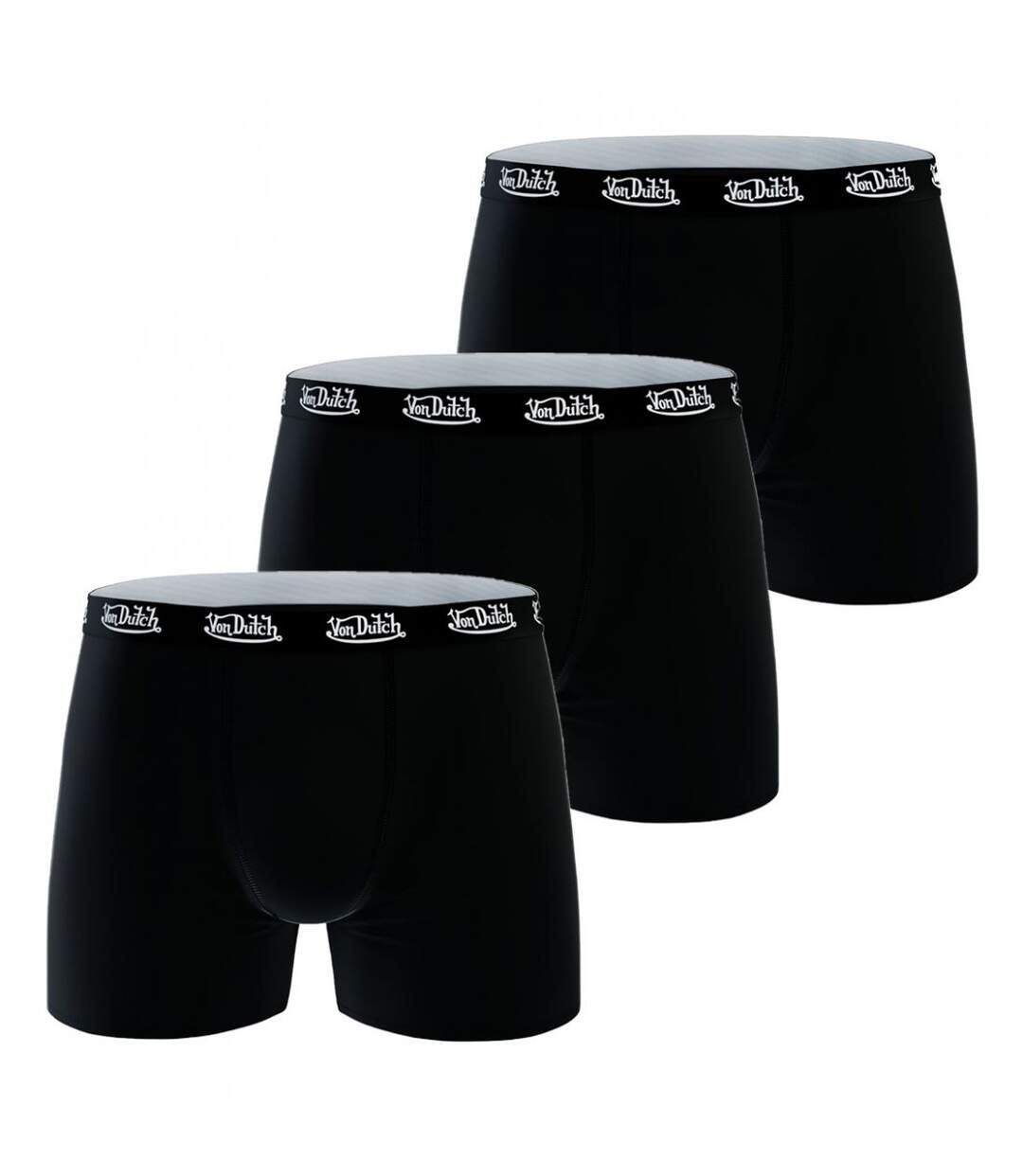 Lot de 3 Boxers Von Dutch homme Noir