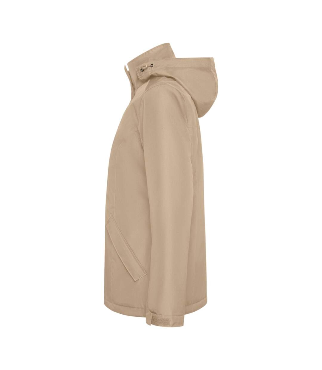 Womens/ladies america padded parka dark sand Roly-3