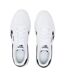 Unisex Adult Court Advance Leather Flat Trainers White Navy Reebok-3