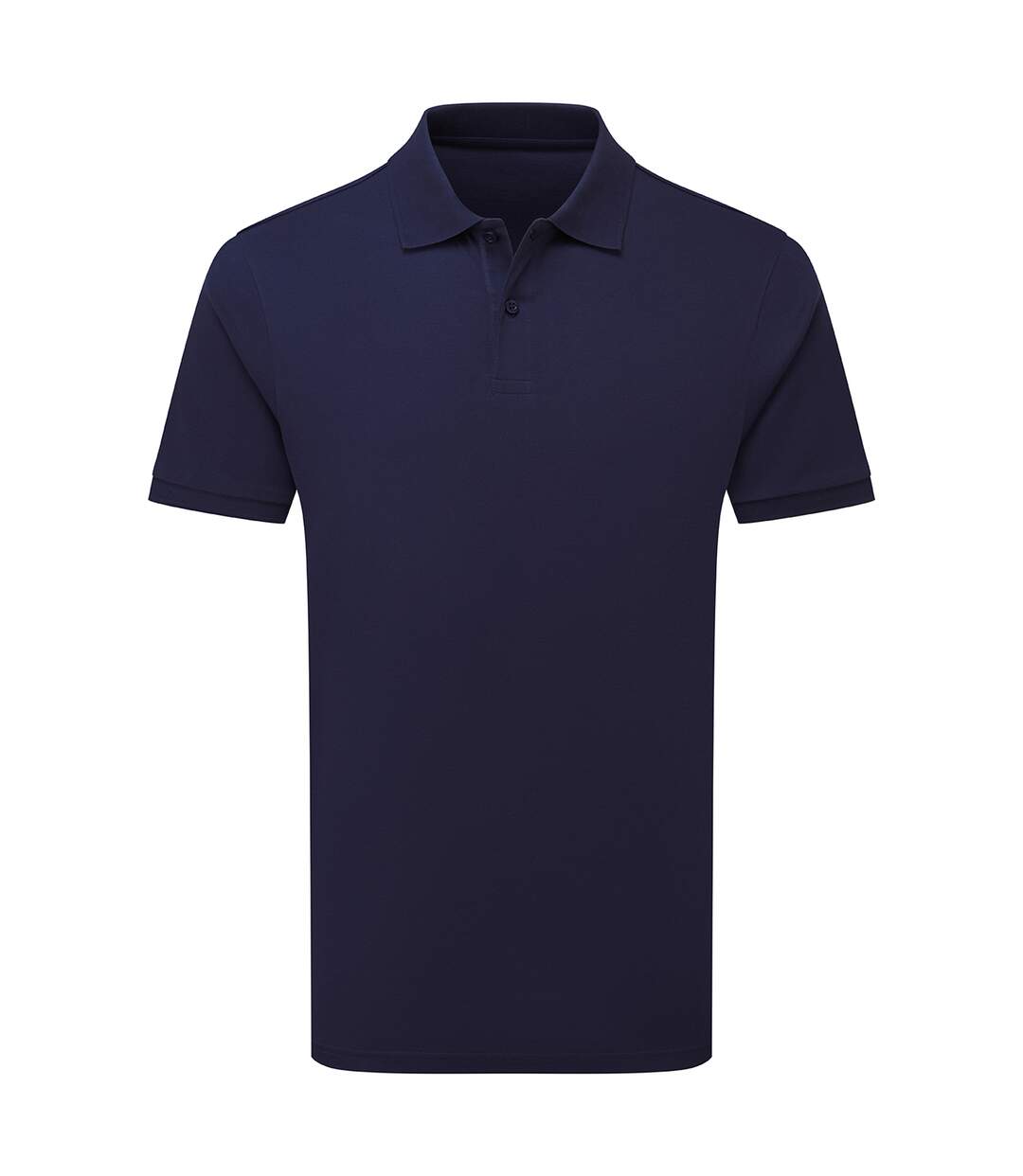 Mens Premium Mercerised Cotton Polo Shirt Navy Asquith & Fox-1