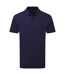 Mens Premium Mercerised Cotton Polo Shirt Navy Asquith & Fox-1