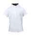 Dublin Womens/Ladies Ria Short Sleeve Competition Shirt (White/Navy) - UTWB1449