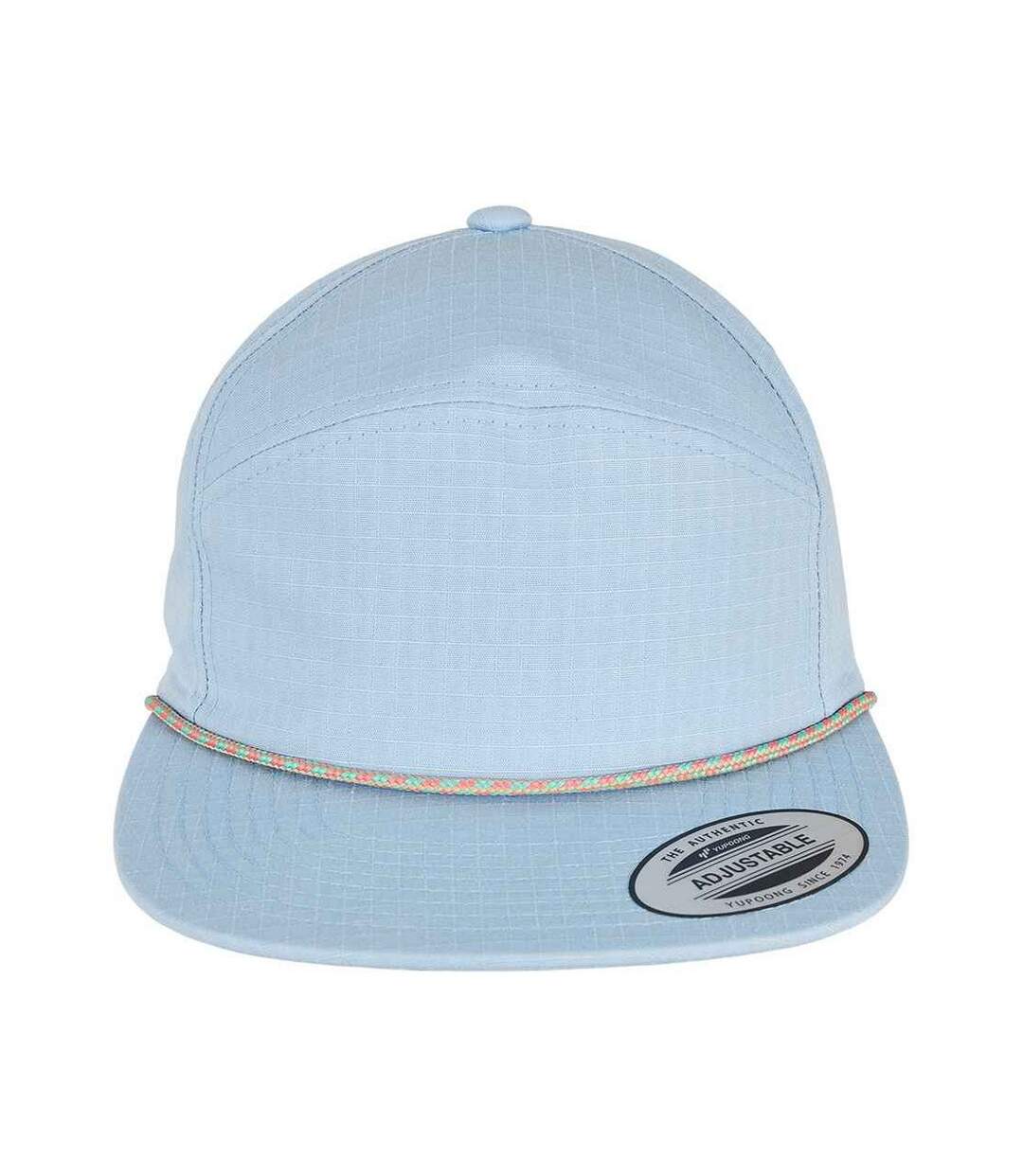 Casquette de baseball bleu clair Flexfit-1