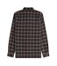 Mens Tartan Button-down Shirt Tobacco Fred Perry-3