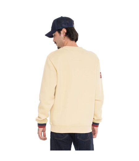 Sweat col rond en molleton avec écusson Lewis Vondutch