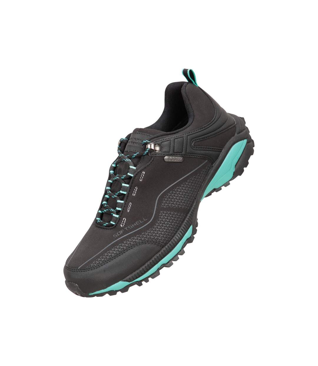 Baskets de course collie femme noir Mountain Warehouse-1