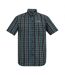 Chemise Manches Courtes Motif/style Triangle Mindano Homme Bleu Nuit Imprimé Regatta-2