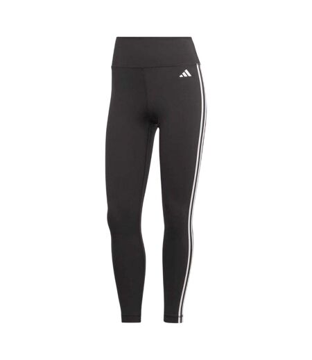 Legging 7/8 Techfit Femme Noir Blanc Adidas