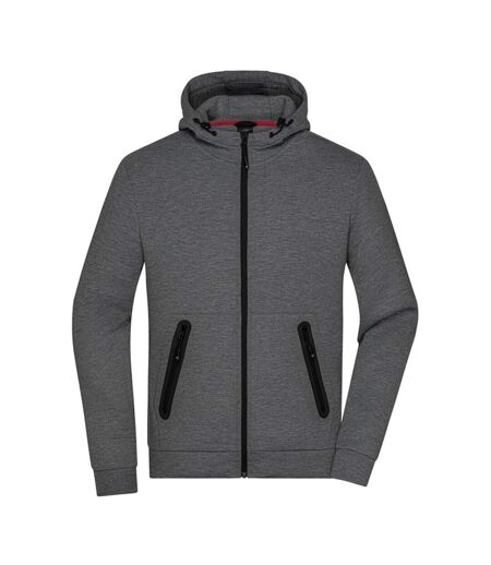 Veste Homme Foncé Chiné James And Nicholson