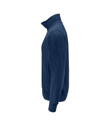 Mens Plain Full Zip Sweatshirt Navy Projob