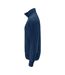 Mens Plain Full Zip Sweatshirt Navy Projob-4