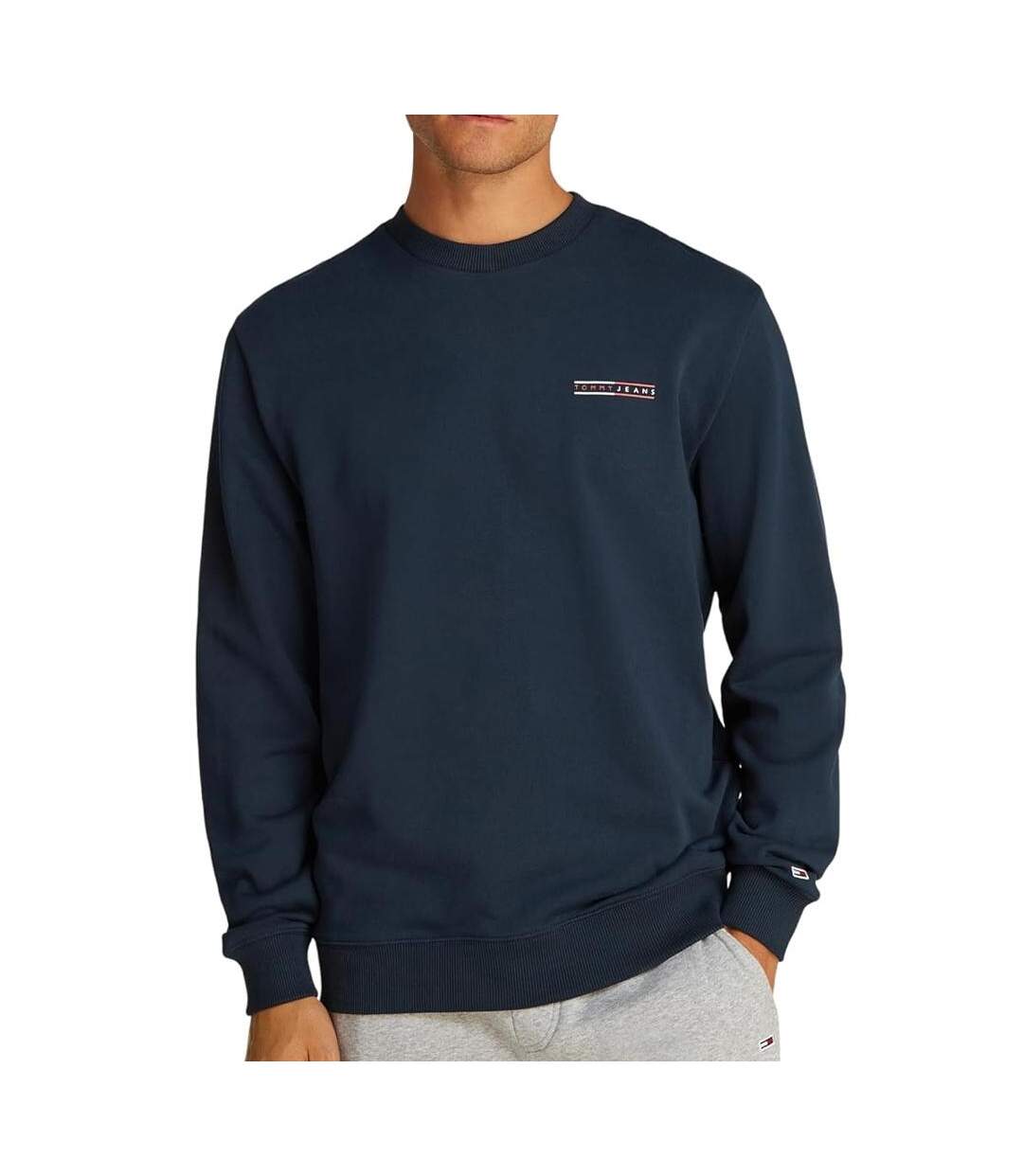 Sweat marine homme tommy hilfiger entry graphi - m-1