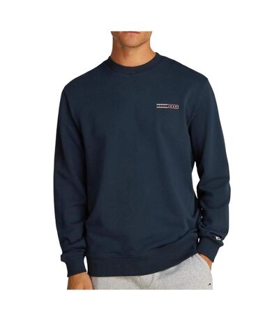 Sweat marine homme tommy hilfiger entry graphi - m