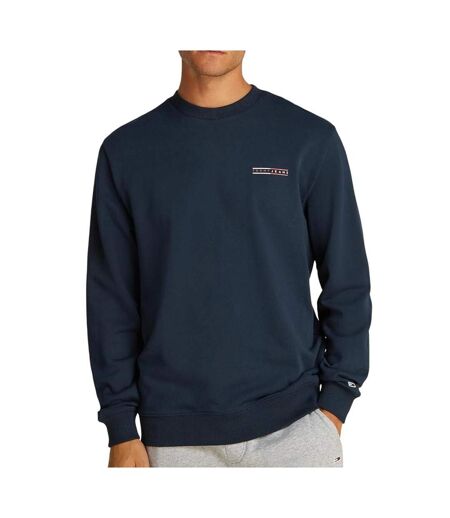 Sweat marine homme tommy hilfiger entry graphi - m