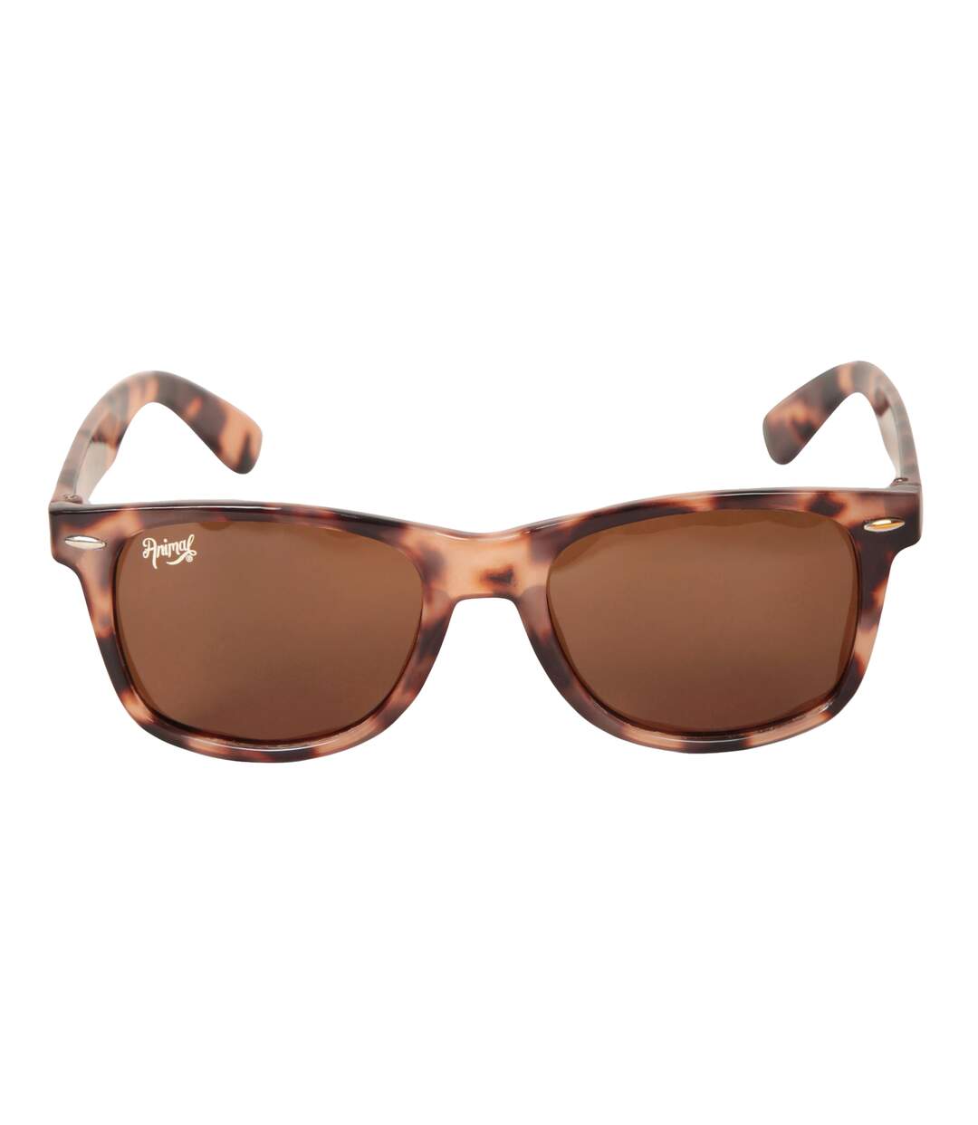 Womens/ladies piper recycled polarised sunglasses one size tan Animal-3