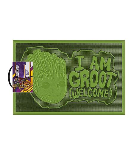 Guardians Of The Galaxy - Paillasson AM GROOT WELCOME (Vert) (Taille unique) - UTPM6712