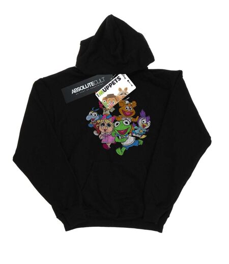 Disney Femmes/Les femmes The Muppets Muppet Babies Colour Group Sweat à capuche (Noir) - UTBI12197