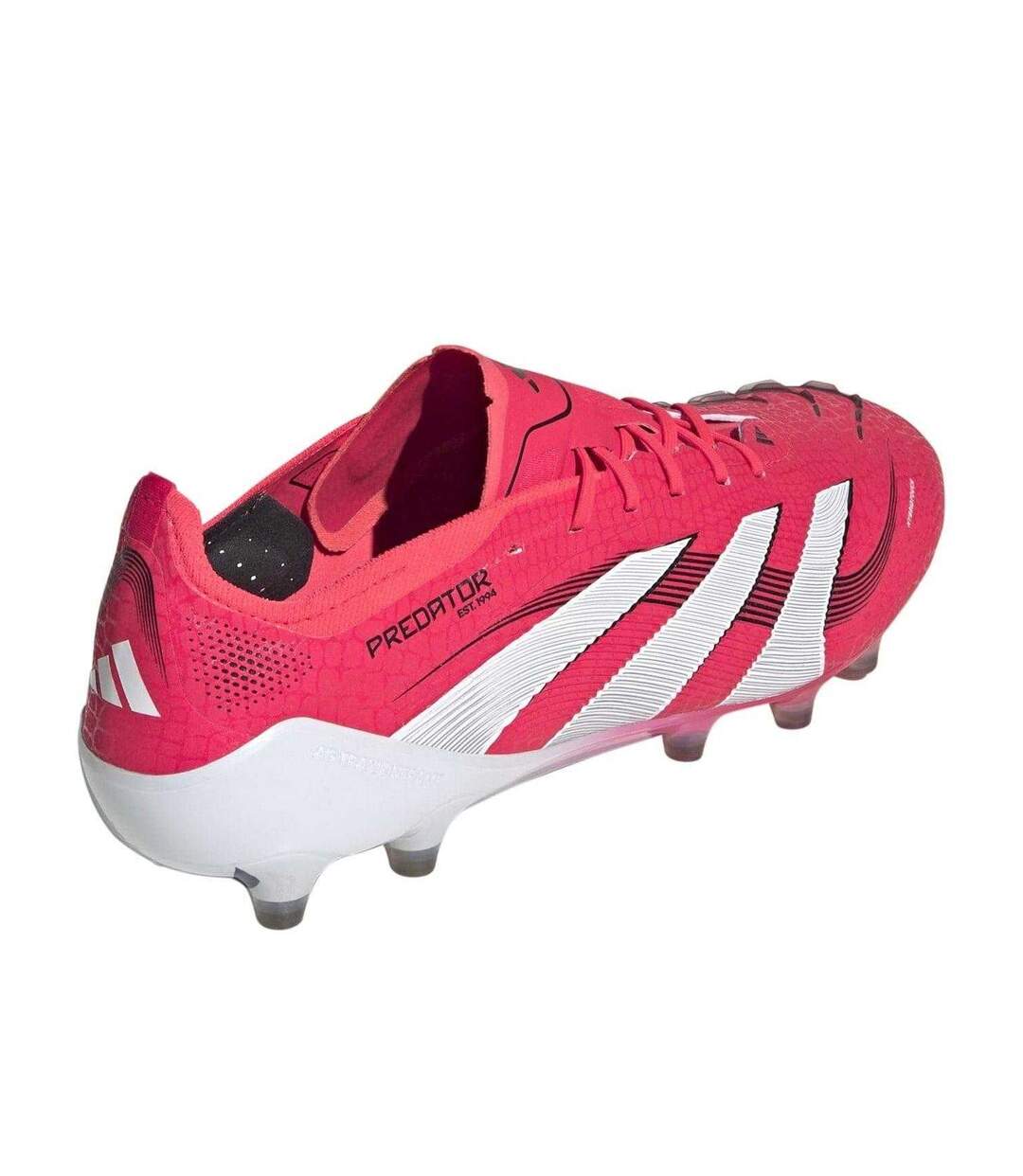 Mens Predator Elite Firm Ground Football Boots Red Adidas-2