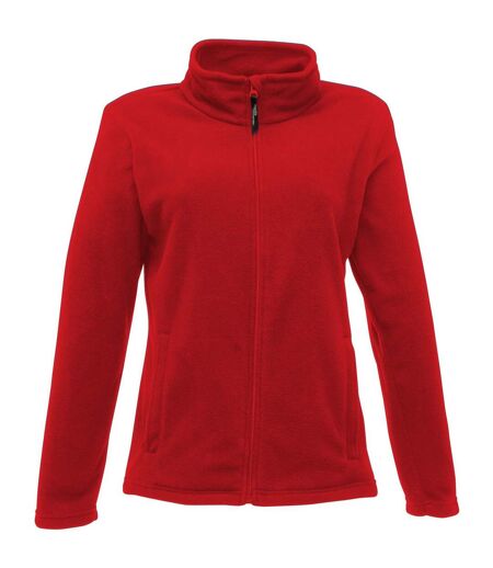 Regatta Womens/Ladies Full-Zip 210 Series Microfleece Jacket (Classic Red) - UTRW3192