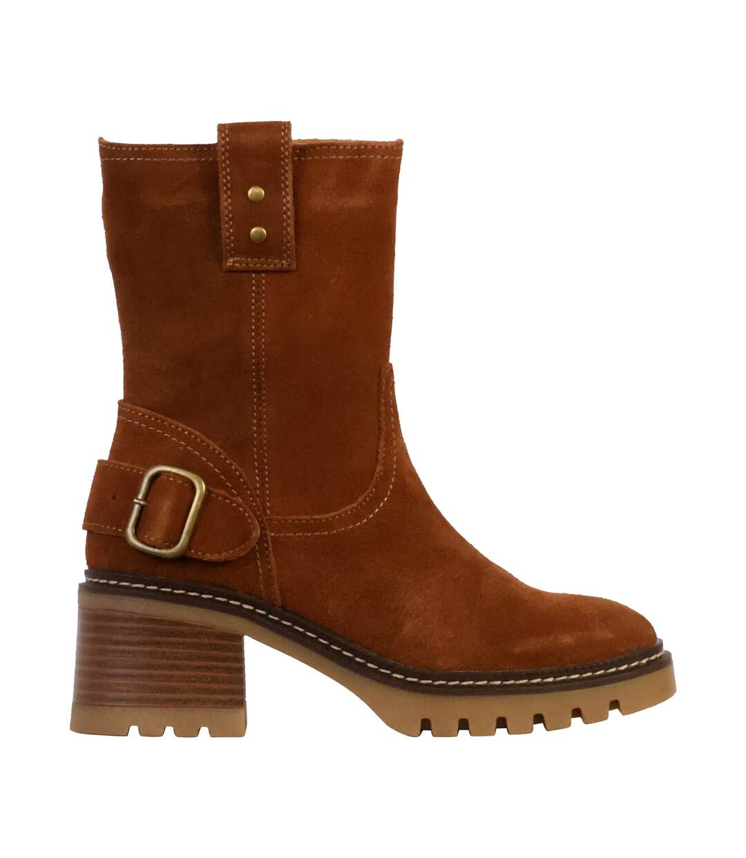 Bottines Cuir The Divine Factory Alénoa-2