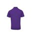 Mens coolchecker plus piqu polo shirt purple Premier