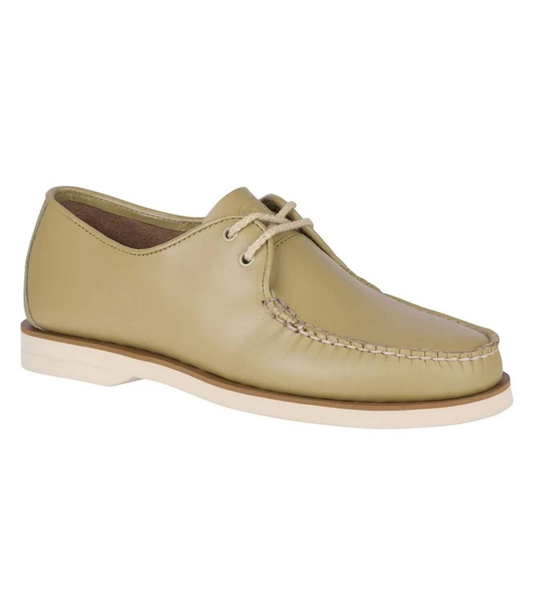 Mens Captain´s Leather Oxford Shoes Smoked Elk Sperry-1