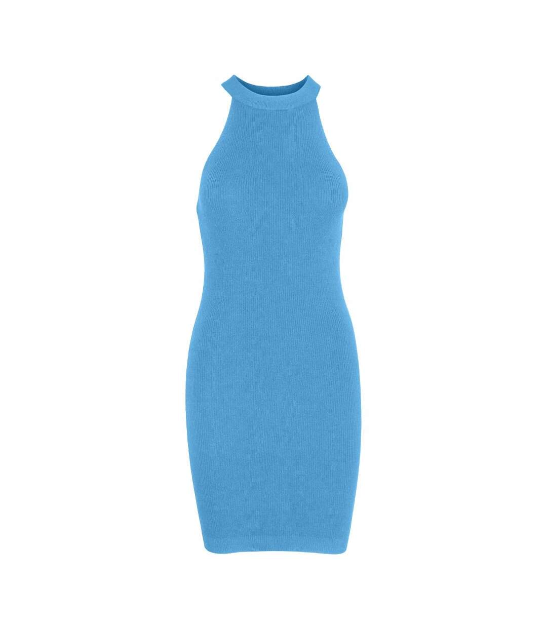 Robe bleu femme vero moda gold-1